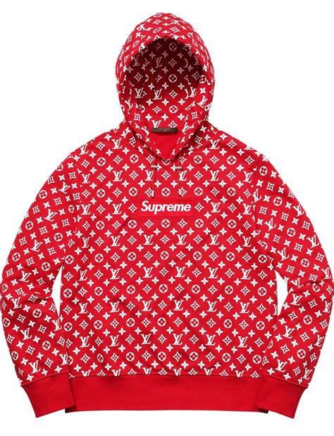 supreme all over monogram hoody